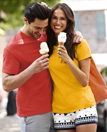 Koszulka GILDAN® z grubej bawełny dla pana