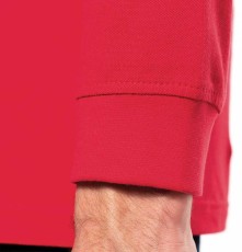 Lekka męska koszulka polo z długimi rękawami Lekka męska koszulka polo z długimi rękawami