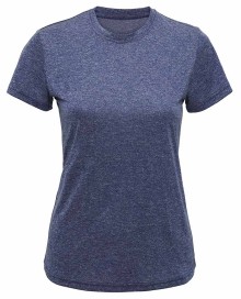 Lekka szybkoschnąca koszulka TRIDRI® dla pani (kolory melanż)