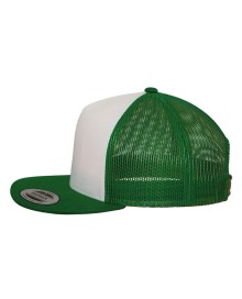 Kontrastowa czapka z siatką FLEXFIT® Trucker Snapback