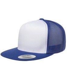 Kontrastowa czapka z siatką FLEXFIT® Trucker Snapback