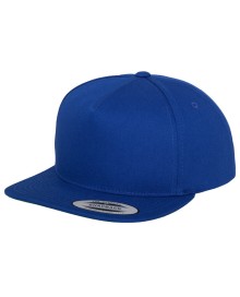 Klasyczna czapka z płaskim daszkiem FLEXFIT® Snapback 5 paneli