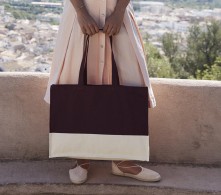 Organiczna dwukolorowa torba na zakupy WESTFORD MILL® EarthAware®