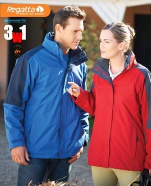 Przeciwdeszczowa kurtka systemowa 3 w 1 REGATTA® Defender III dla pani