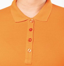 Lekka damska koszulka polo z długimi rękawami Lekka damska koszulka polo z długimi rękawami