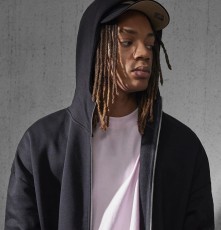 Bluza z kapturem na zamek Influence Oversized unisex