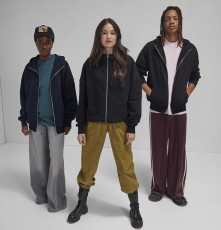 Bluza z kapturem na zamek Influence Oversized unisex