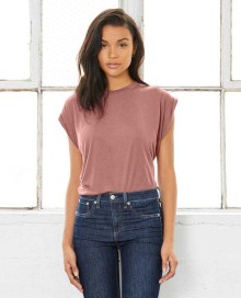 Wydłużony szybkoschnący luźny top BELLA+CANVAS® dla pani Wydłużony szybkoschnący luźny top BELLA+CANVAS® dla pani