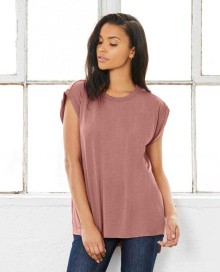 Wydłużony szybkoschnący luźny top BELLA+CANVAS® dla pani Wydłużony szybkoschnący luźny top BELLA+CANVAS® dla pani