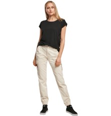 Damski top z mini rękawkami Damski top z mini rękawkami