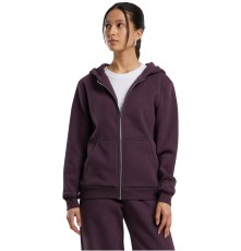 Miękka rozpinana bluza damska z kapturem Fluffy