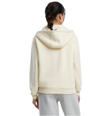 Miękka rozpinana bluza damska z kapturem Fluffy