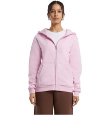 Miękka rozpinana bluza damska z kapturem Fluffy