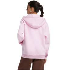 Miękka rozpinana bluza damska z kapturem Fluffy