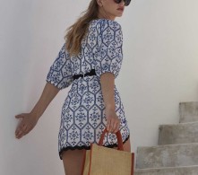 Mała torba z krochmalonej juty WESTFORD MILL®