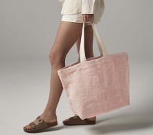 Torba plażowa z barwionej i spranej juty WESTFORD MILL®