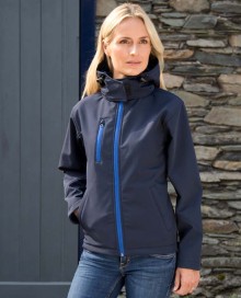 Softshell z kapturem RESULT® Performance dla pani