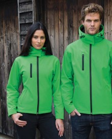 Softshell z kapturem RESULT® Performance dla pani