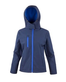 Softshell z kapturem RESULT® Performance dla pani