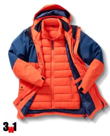 Aktywna kurtka 3 w 1 Result® z recyklingu unisex Aktywna kurtka 3 w 1 Result® z recyklingu unisex