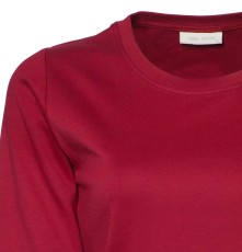 Damski gruby T-shirt z długimi rękawami