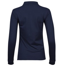 Damskie elastyczne polo z długimi rękawami Luxury Damskie elastyczne polo z długimi rękawami Luxury