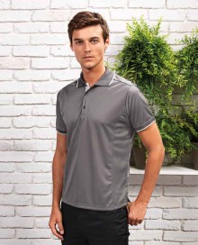 Szybkoschnące polo PREMIER® z kontrastowymi brzegami dla pana Szybkoschnące polo PREMIER® z kontrastowymi brzegami dla pana