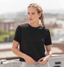 Damski krótki i luźny T-shirt Damski krótki i luźny T-shirt