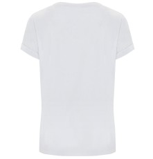 Damski T-shirt z podwiniętymi rękawami Damski T-shirt z podwiniętymi rękawami