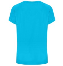 Damski T-shirt z podwiniętymi rękawami Damski T-shirt z podwiniętymi rękawami