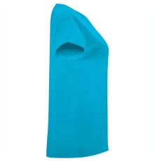 Damski T-shirt z podwiniętymi rękawami Damski T-shirt z podwiniętymi rękawami