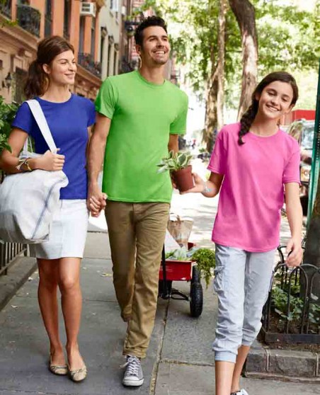 Koszulka GILDAN® z grubej bawełny dla pana