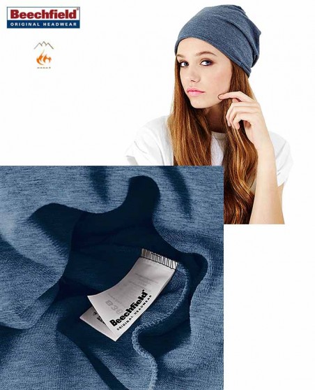 Bawełniana elastyczna czapka beanie BEECHFIELD®