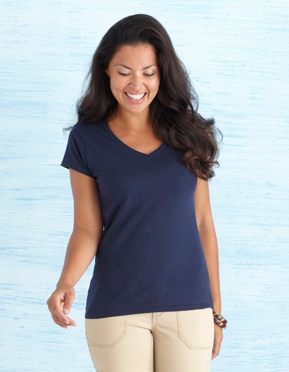 Koszulka GILDAN® Soft Style V dla pani