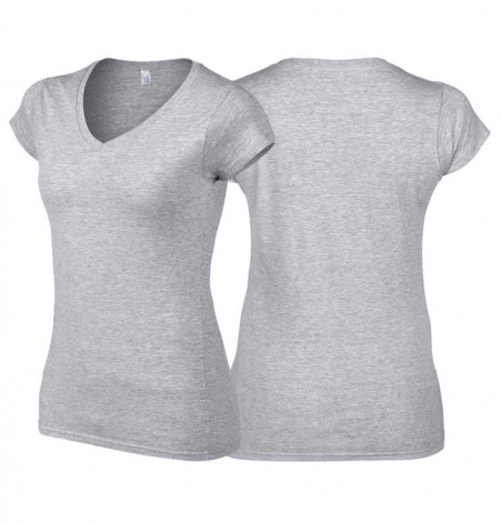 Koszulka GILDAN® Soft Style V dla pani