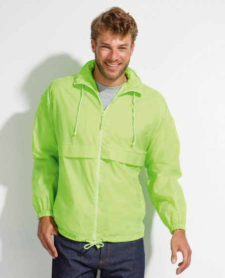 Wodoodporna wiatrówka SOL'S® Surf unisex Wodoodporna wiatrówka SOL'S® Surf unisex