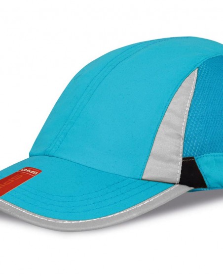 Szybkoschnąca sportowa czapka z daszkiem SPIRO® Szybkoschnąca sportowa czapka z daszkiem SPIRO®