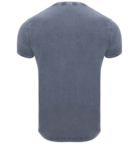 Męski T-shirt Husky z efektem jeansowym Męski T-shirt Husky z efektem jeansowym