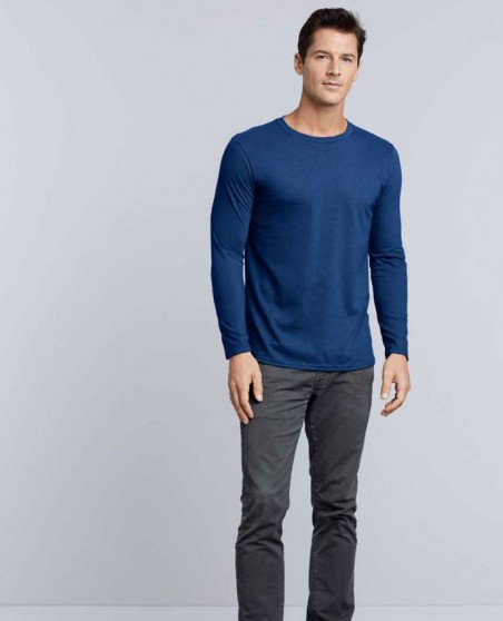 Koszulka z długimi rękawami GILDAN® Soft Style dla pana