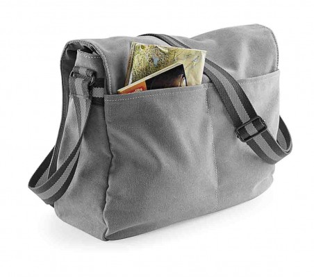Płócienna torba listonoszka QUADRA® Vintage Płócienna torba listonoszka QUADRA® Vintage