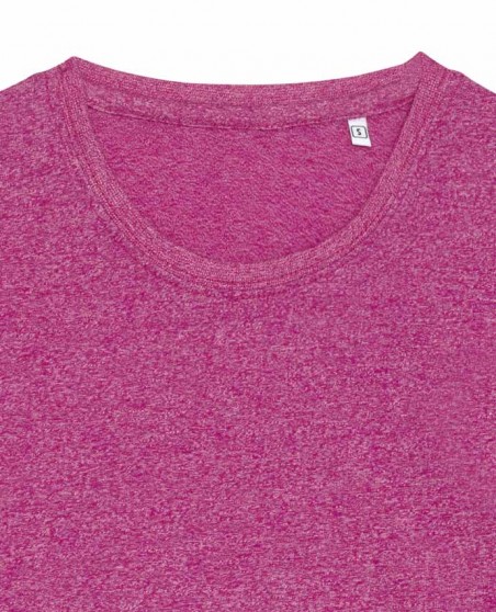 Damski melanżowy T-shirt bawełniano-poliestrowy JUST TS® Damski melanżowy T-shirt bawełniano-poliestrowy JUST TS®