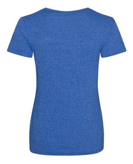 Damski melanżowy T-shirt bawełniano-poliestrowy JUST TS® Damski melanżowy T-shirt bawełniano-poliestrowy JUST TS®