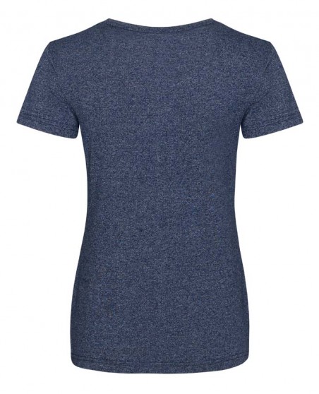 Damski melanżowy T-shirt bawełniano-poliestrowy JUST TS® Damski melanżowy T-shirt bawełniano-poliestrowy JUST TS®