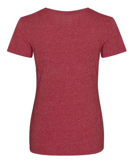 Damski melanżowy T-shirt bawełniano-poliestrowy JUST TS® Damski melanżowy T-shirt bawełniano-poliestrowy JUST TS®