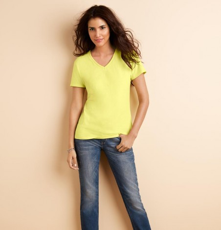 Damski T-shirt V Premium