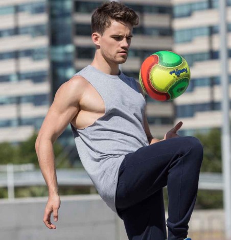 Męska luźna koszulka bez rękawów Męska luźna koszulka bez rękawów