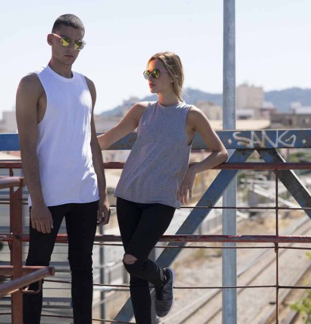 Męska luźna koszulka bez rękawów Męska luźna koszulka bez rękawów