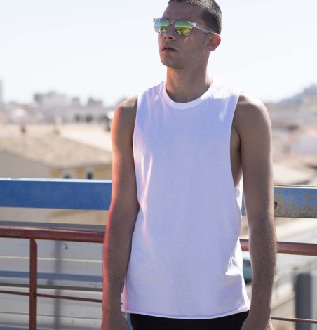 Męska luźna koszulka bez rękawów Męska luźna koszulka bez rękawów