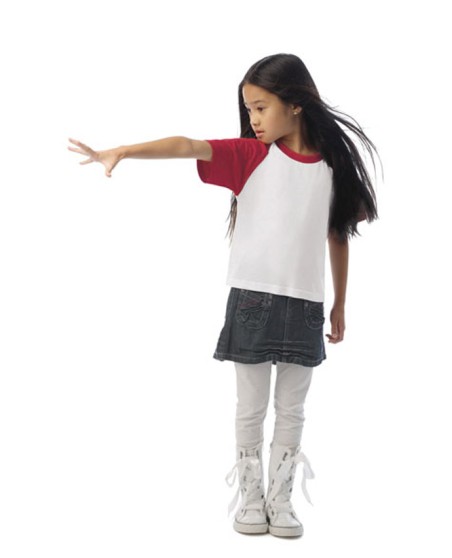 Koszulka B&C® Baseball dla dziecka