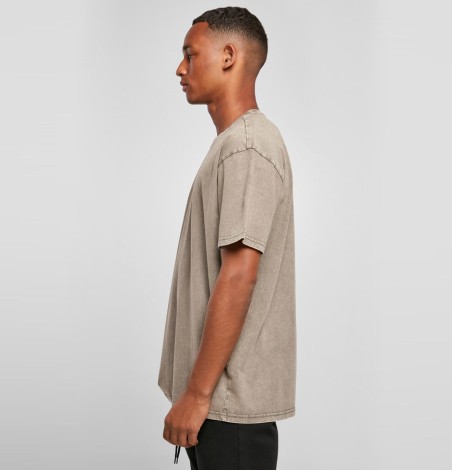 Bardzo gruby sprany T-shirt Oversize unisex Bardzo gruby sprany T-shirt Oversize unisex